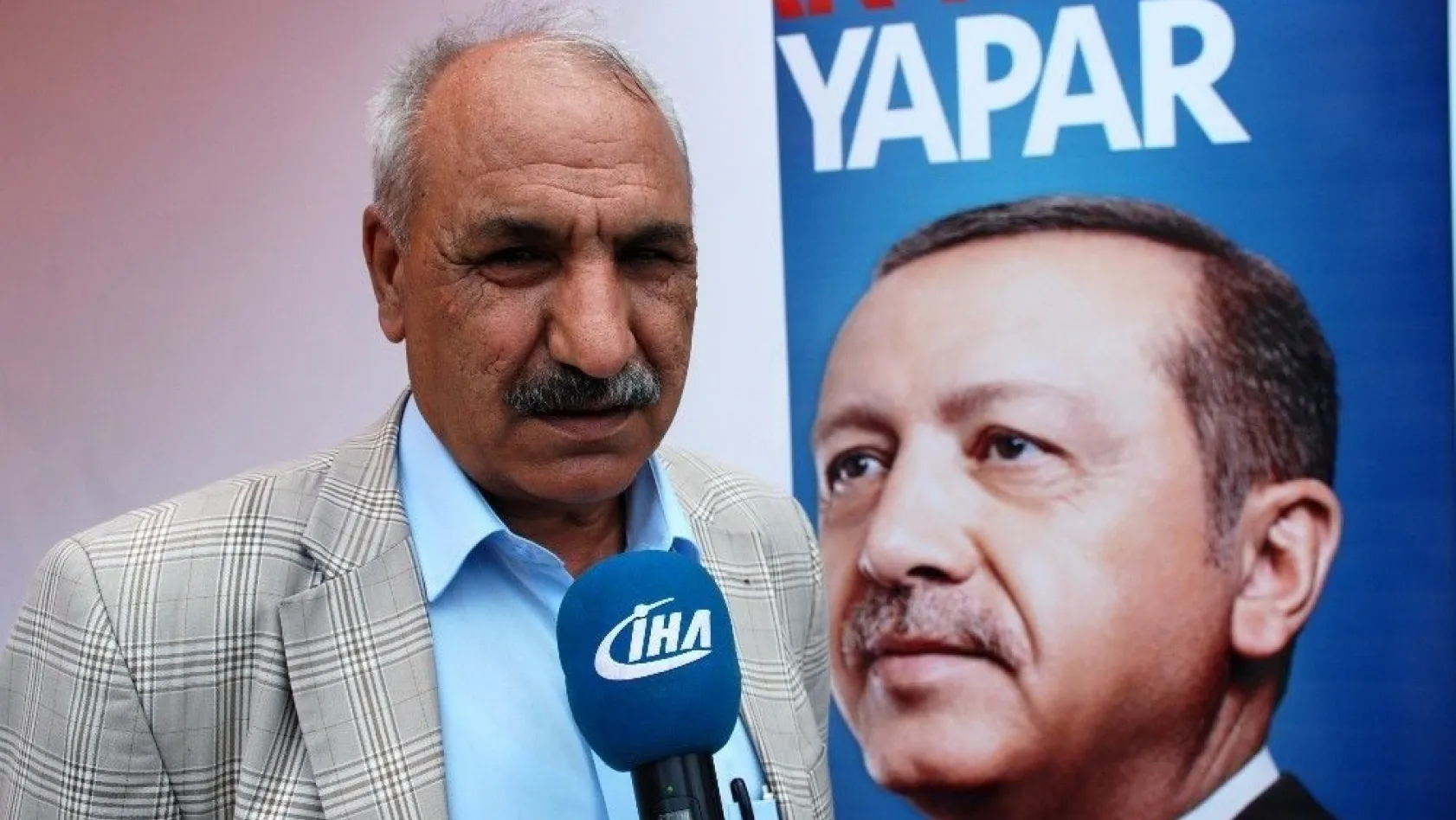 AK Parti'ye destek için SP ilçe başkanlığından istifa eden Ramazan Güldü:
