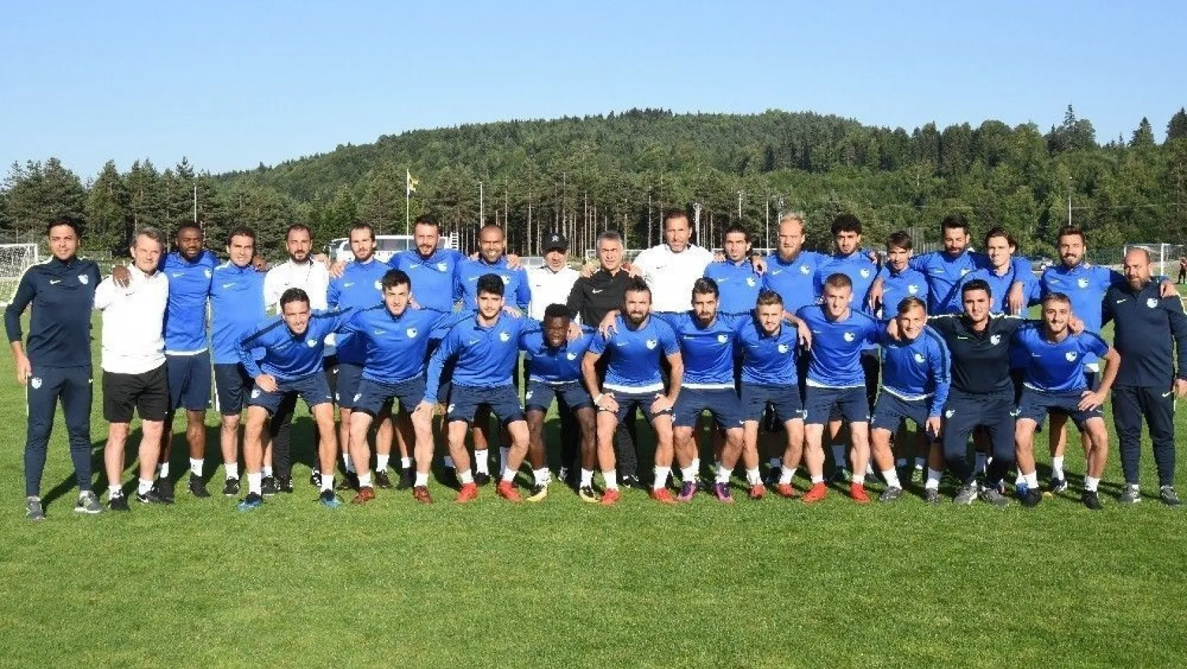 Erzurumspor, Topuk Yaylası'nda sezon hazırlıklarını sürdürüyor
