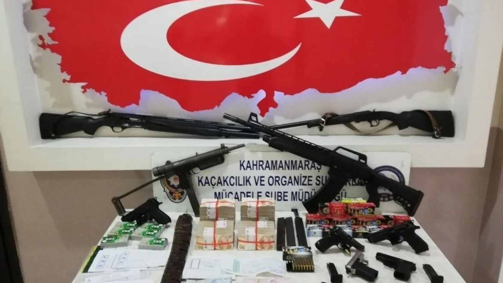 Kahramanmaraş'ta organize suç örgütüne şafak operasyonu: 7 gözaltı
