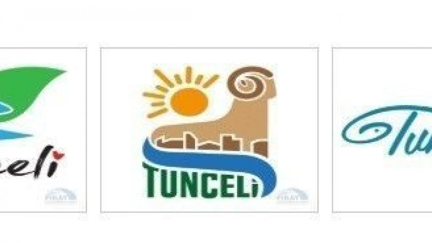 Tunceli'de kent logosu yarışmasında 3 eser halk oylamasına sunuldu
