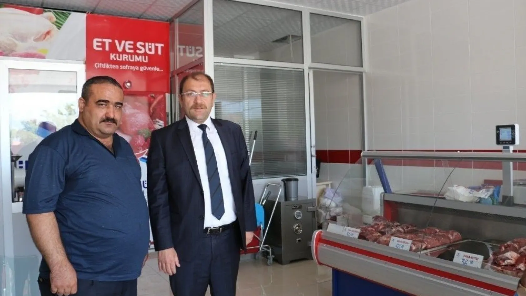 Erzincan'da Et ve Süt Kurumunun satış mağazası açıldı
