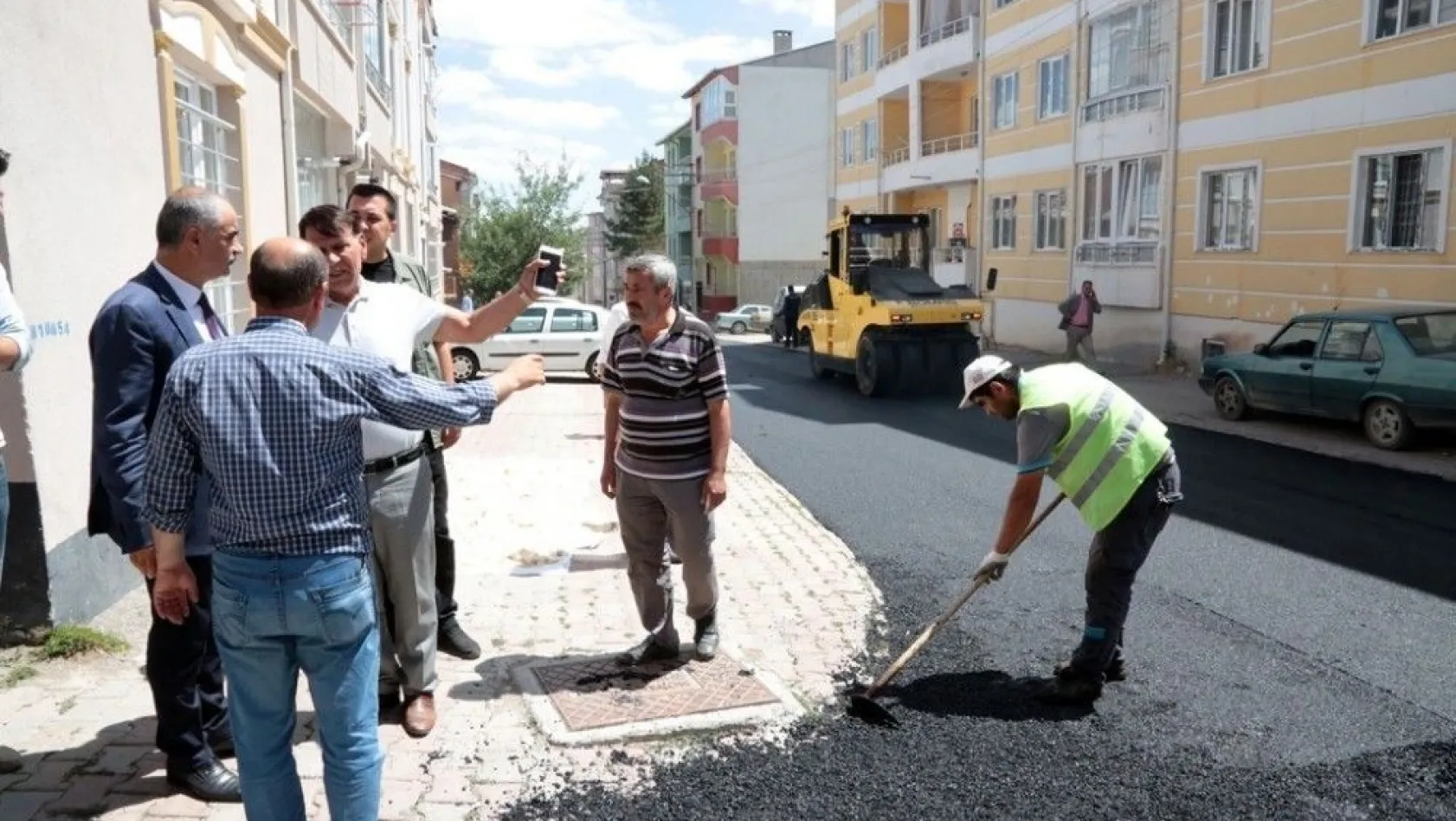 Fatih Mahallesi'nin sokakları yenileniyor
