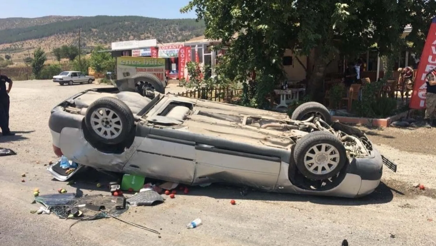 Kahramanmaraş'ta trafik kazası: 1 ölü, 2 yaralı
