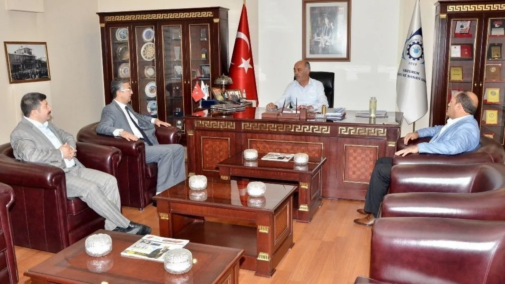 MHP Genel Başkan Yardımcısı Aydın'dan, ETSO'ya ziyaret
