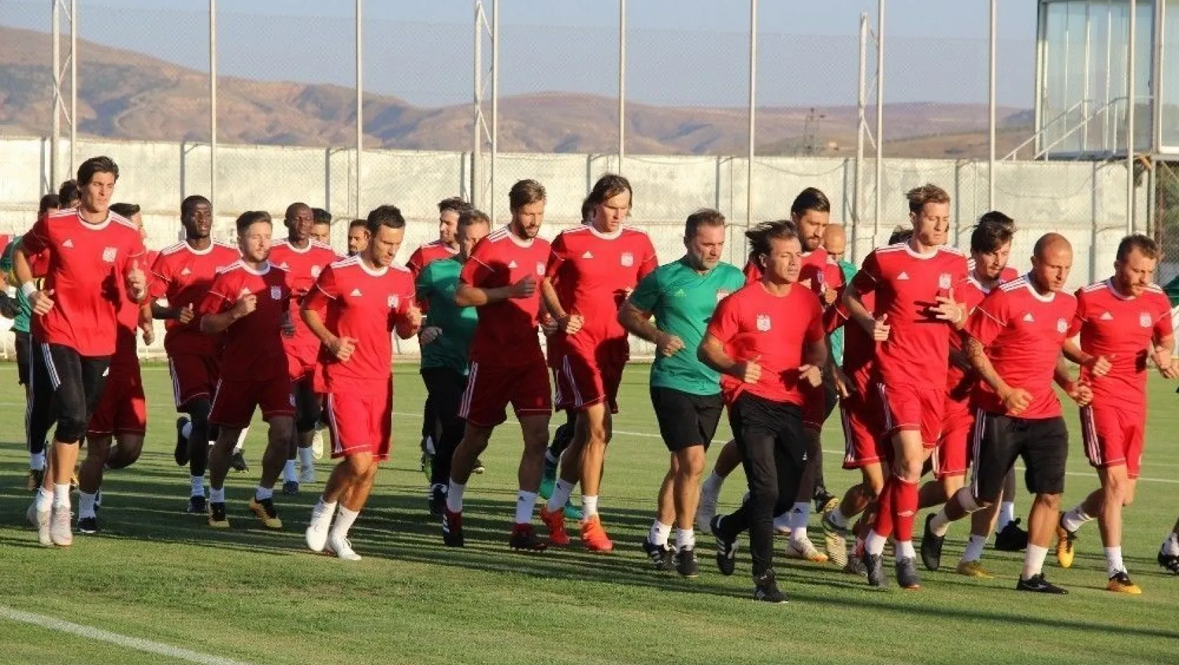 Sivasspor, Alanyaspor maçı hazırlıklarını sürdürdü
