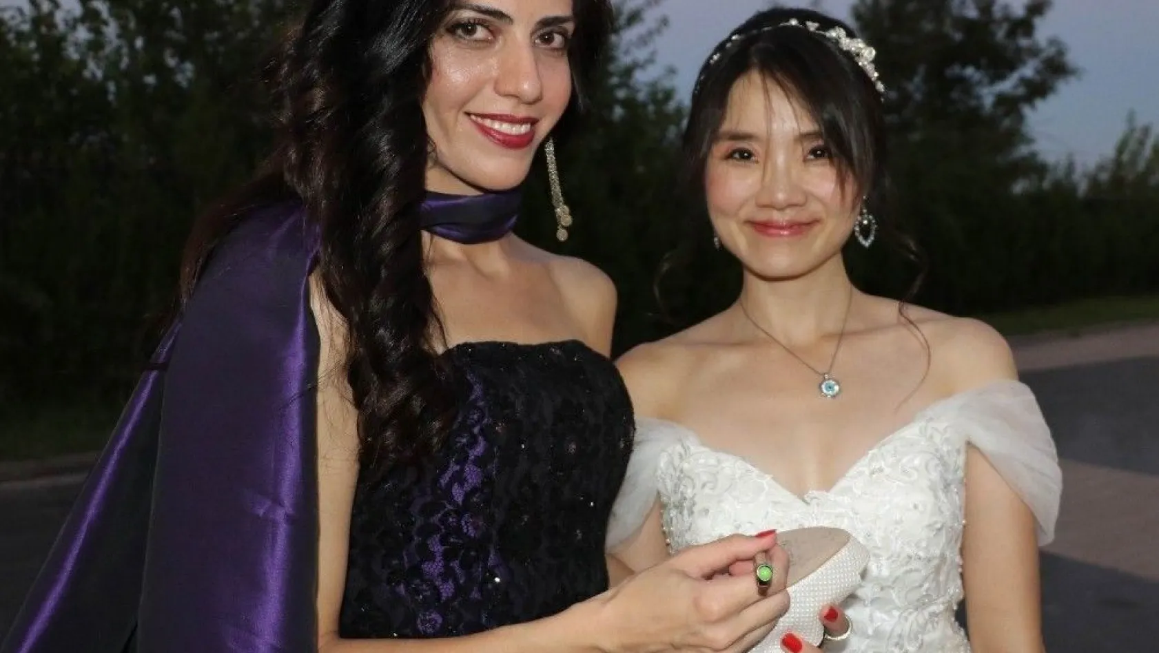Gelin Tayvan'dan damat Amerika'dan düğün Diyarbakır'da
