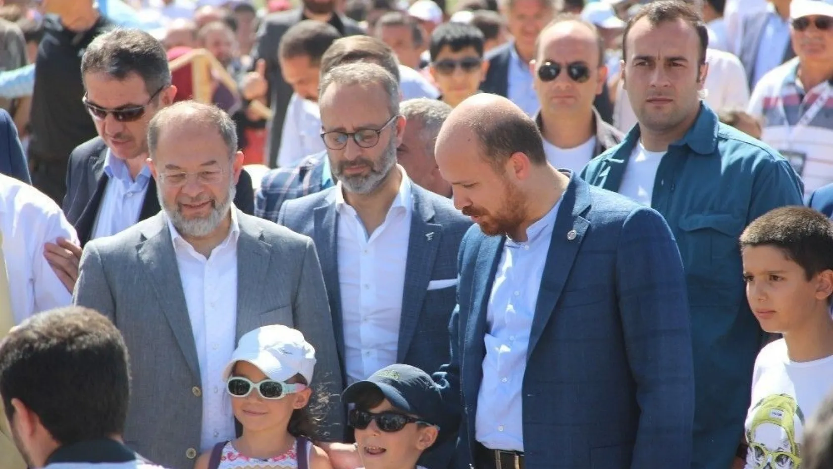 Bilal Erdoğan, Türk Oyunları Festivali'nin kapanış programına katıldı
