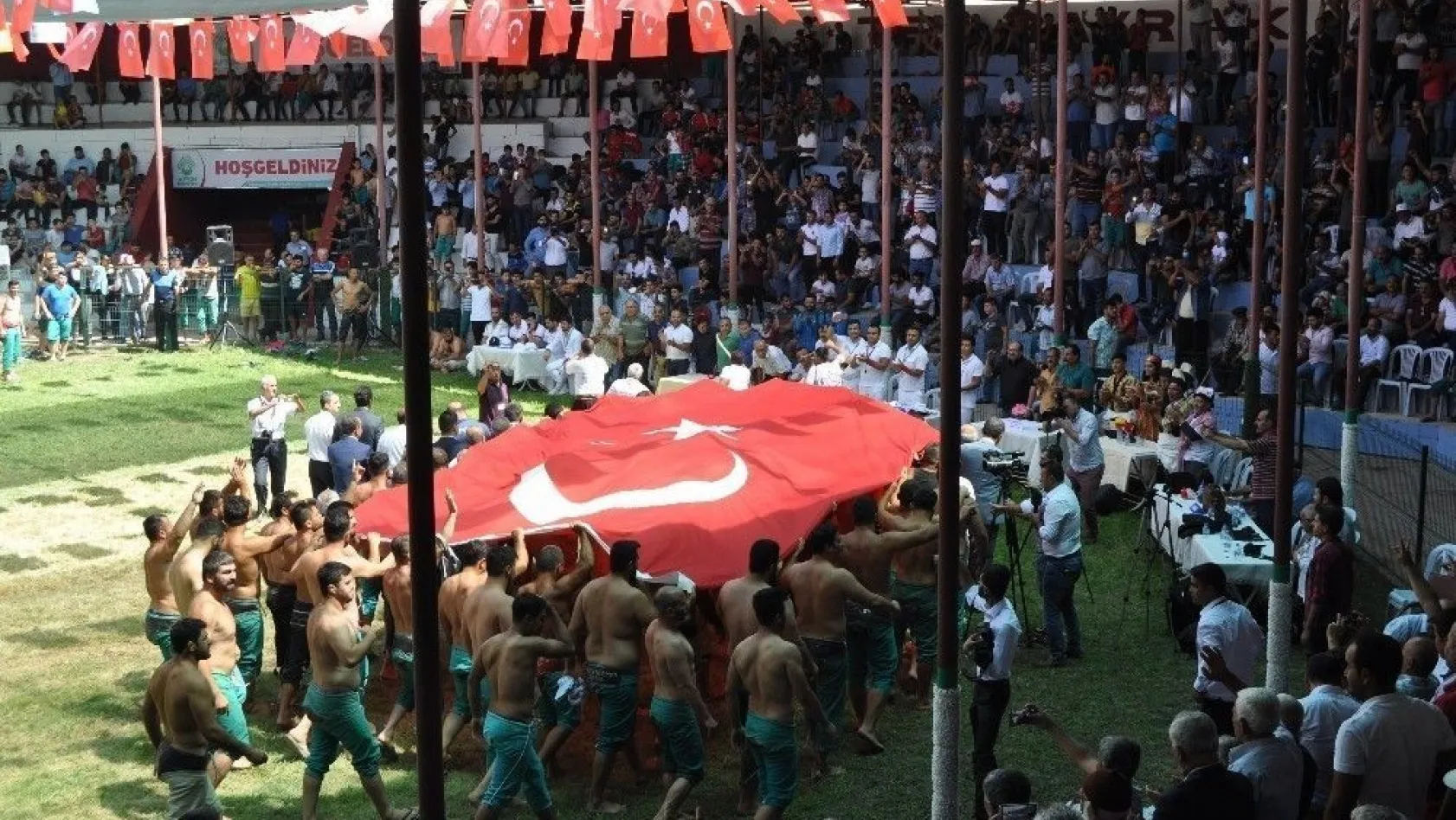45. Afşin Eshab-ı Kehf Kültür ve Karakucak Güreş Festivali başladı
