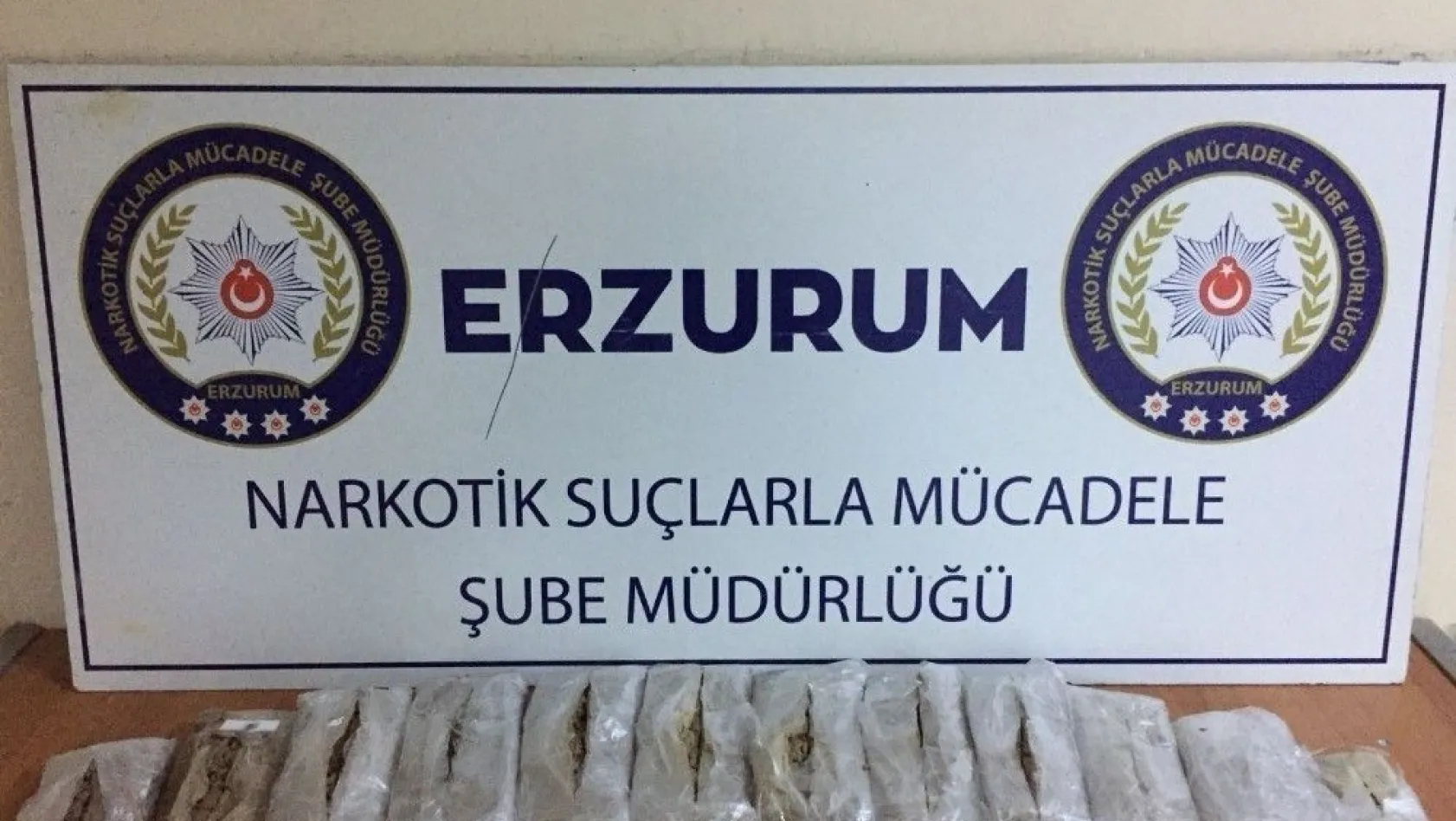 Erzurum'da İranlı kadının üzerinde 3,5 kilo eroin ele geçirildi
