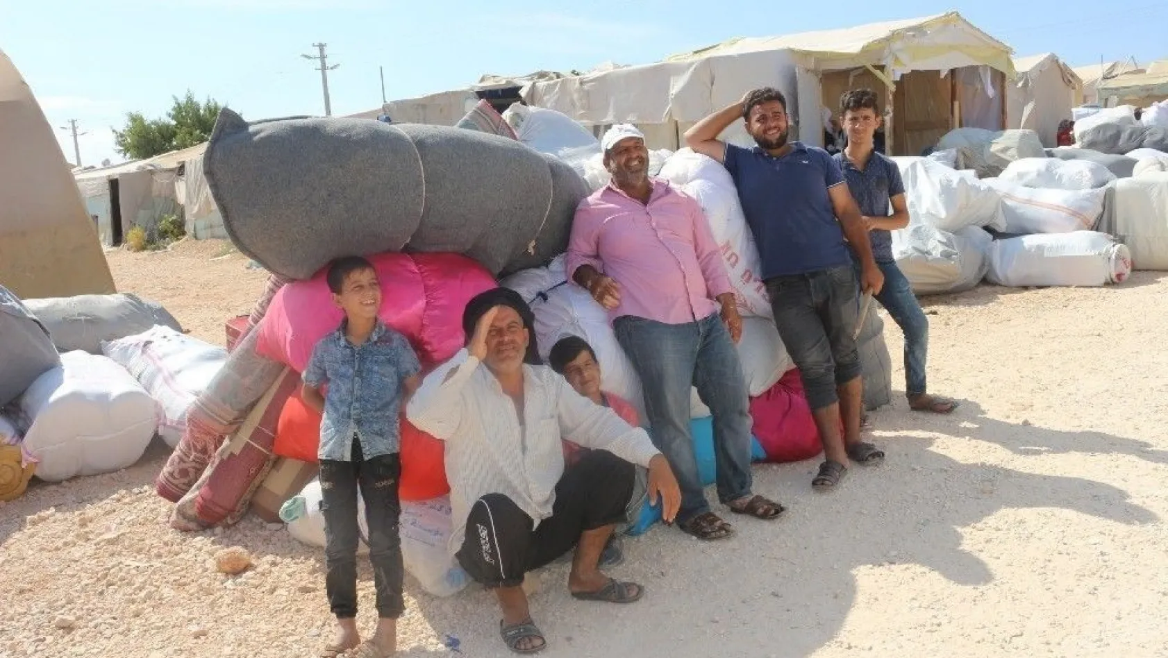 Barınma merkezinde kalan Suriyeliler Adıyaman'dan ayrılıyor

