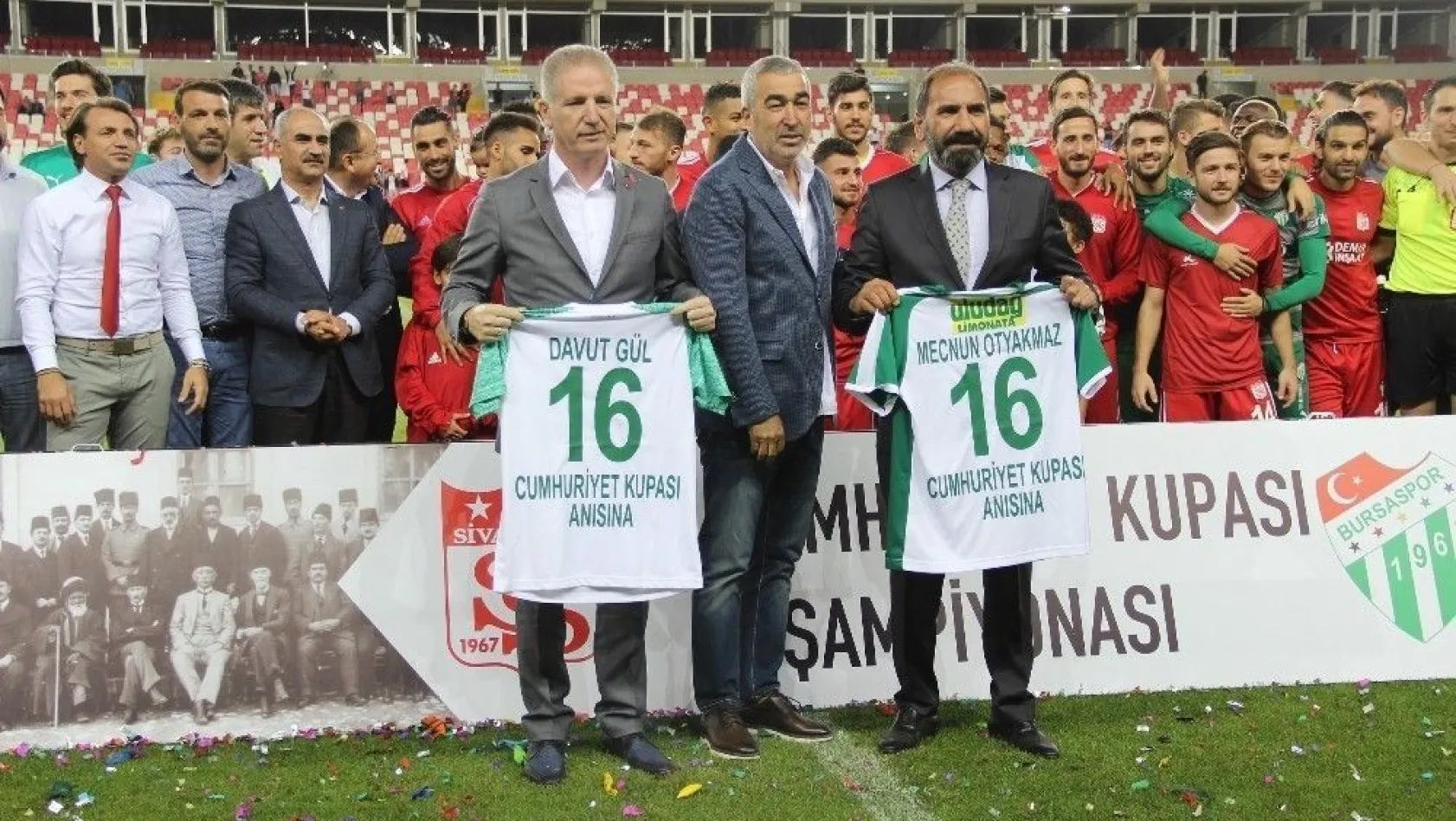 Cumhuriyet Kupası'nı Demir Grup Sivasspor kazandı
