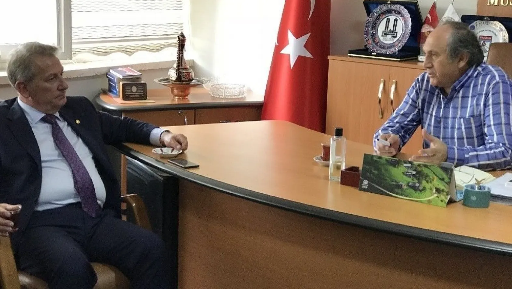 CHP Milletvekili Pekşen'den DAGC'ye ziyaret
