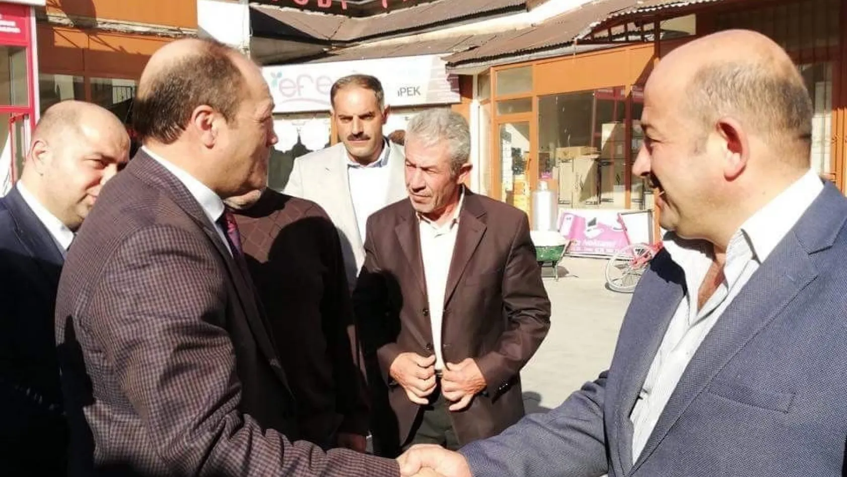 MHP Erzurum İl Teşkilatı Pasinler İlçesini ziyaret etti

