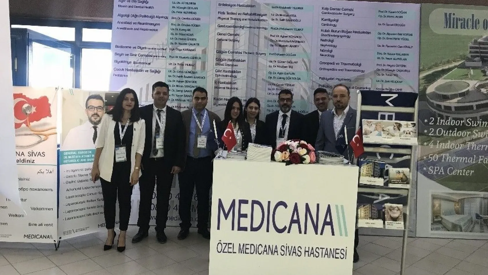 Medicana Sivas Hastanesi Termal ve Sağlık Turizm Zirvesi'ne katıldı

