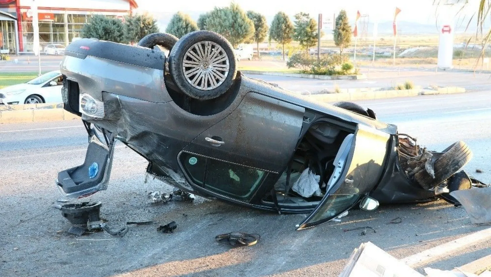 Kahramanmaraş'ta trafik kazası: 2 yaralı
