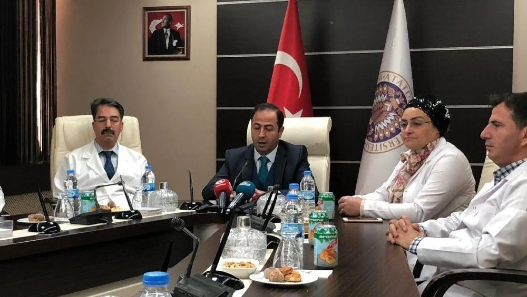 Atatürk Üniversitesinden 'Grip olduğu öne sürülen bir hastaya kemoterapi uygulandı' iddialarına açıklama
