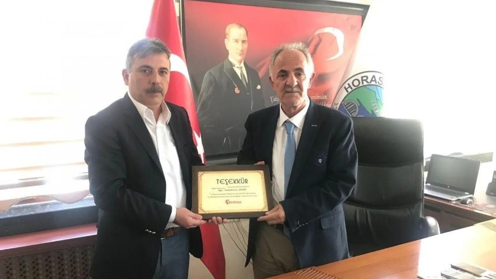 Türkiye Gazetesi'nden Başkan Aydın'a ziyaret
