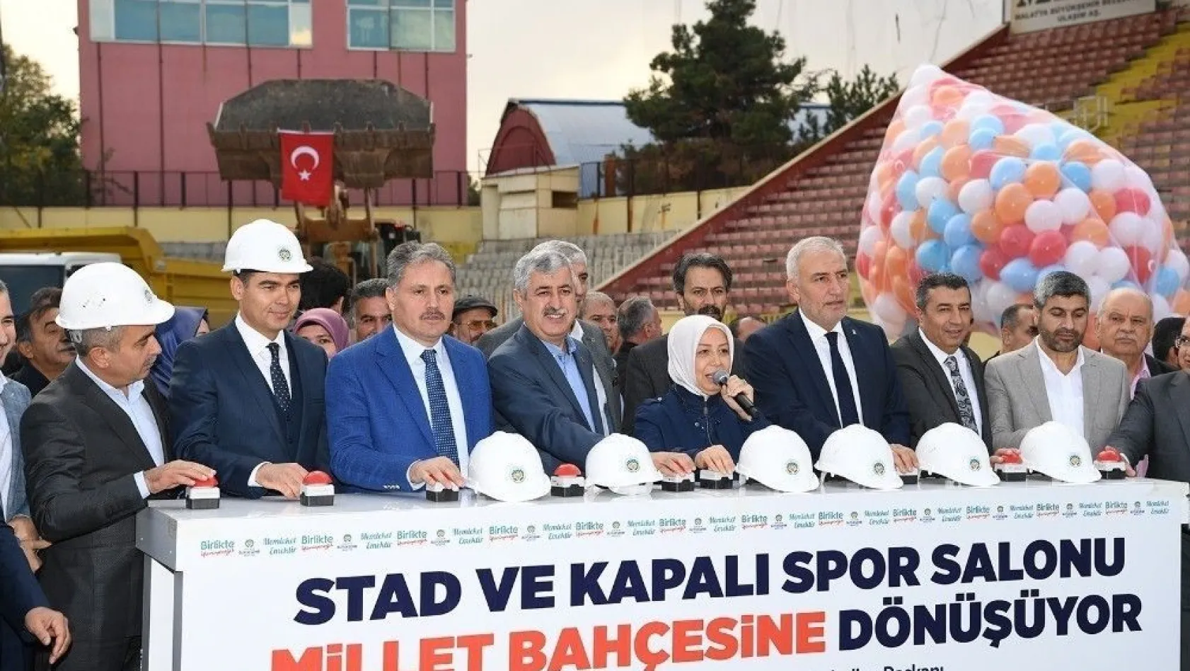 Malatya Büyükşehir Belediyesi Millet Bahçesi için ilk adımı attı

