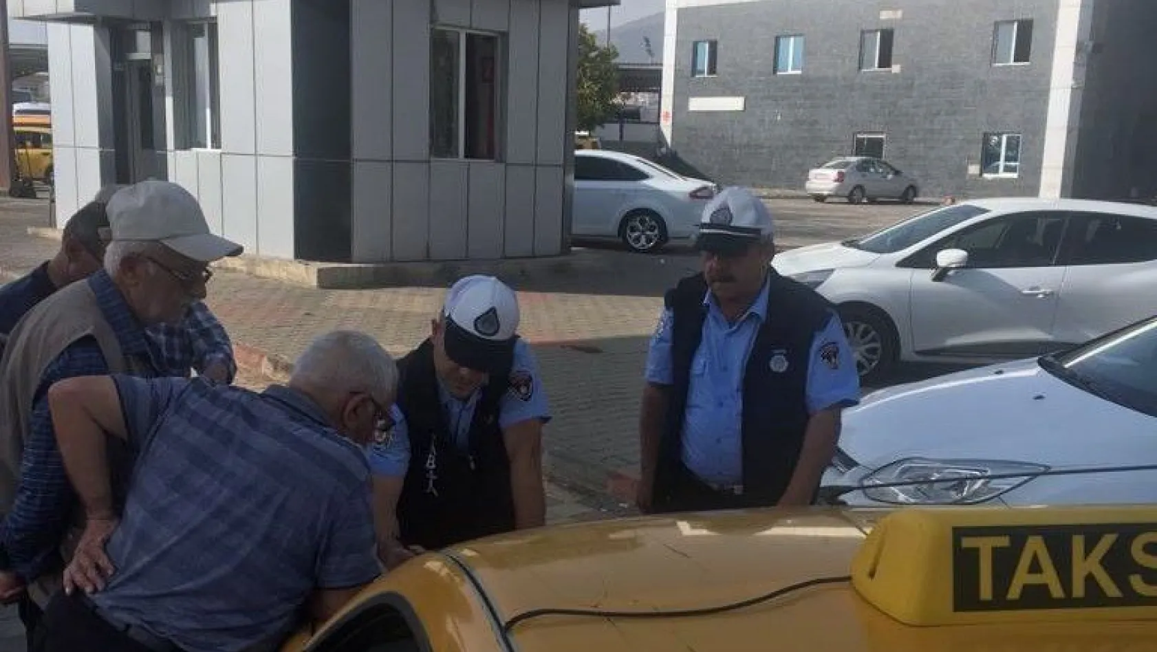 Kahramanmaraş'ta taksiler denetlendi
