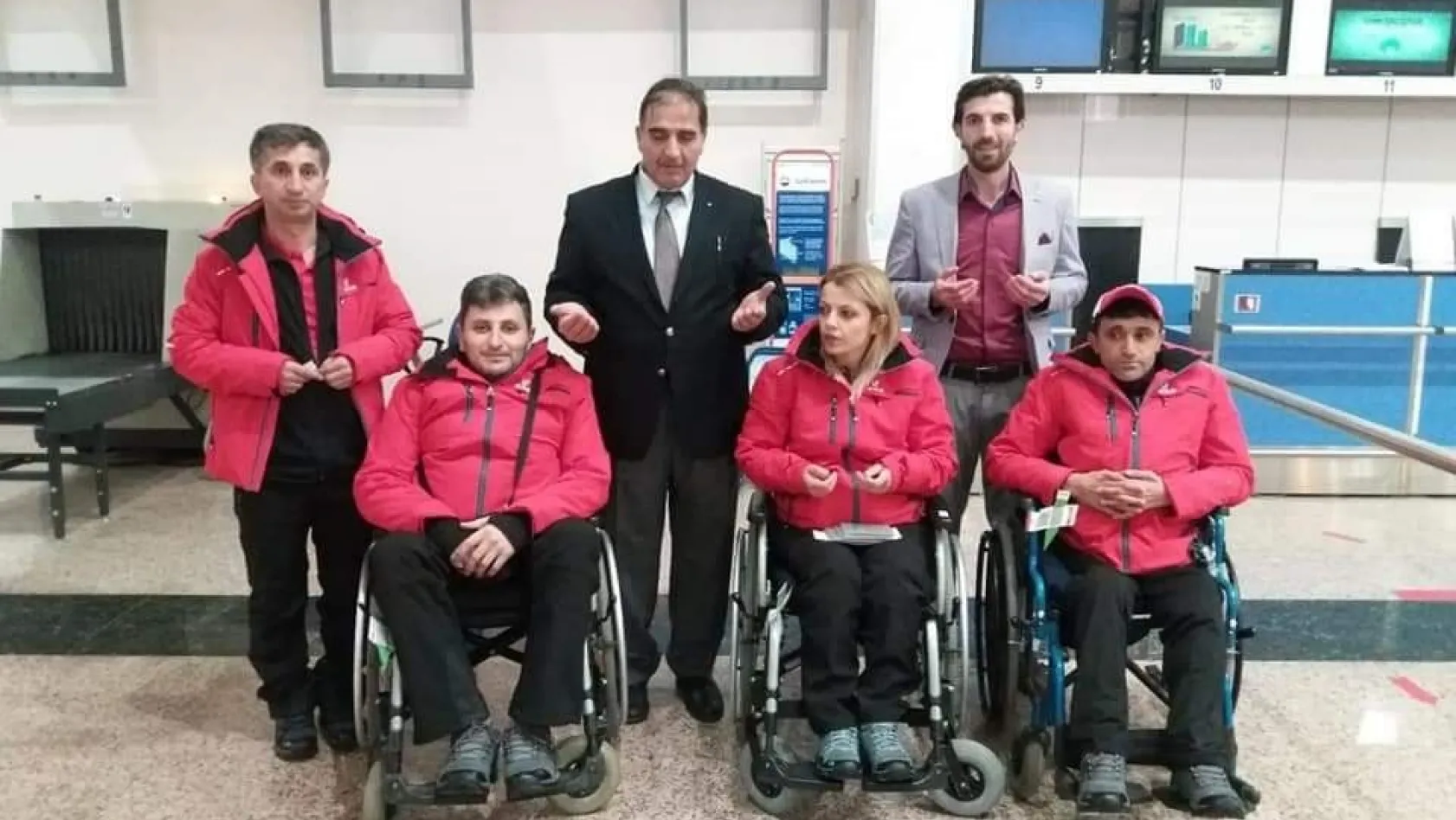Tekerlekli Sandalye Curling Milli Takımı dualarla uğurlandı
