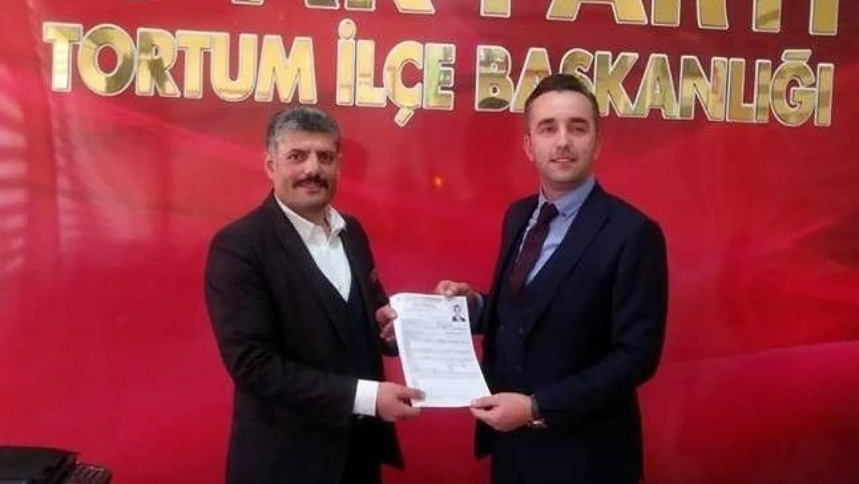 Bünyamin Tankut Keskin, AK Partiden Tortum Belediye Başkan aday adaylığı için başvuruda bulundu
