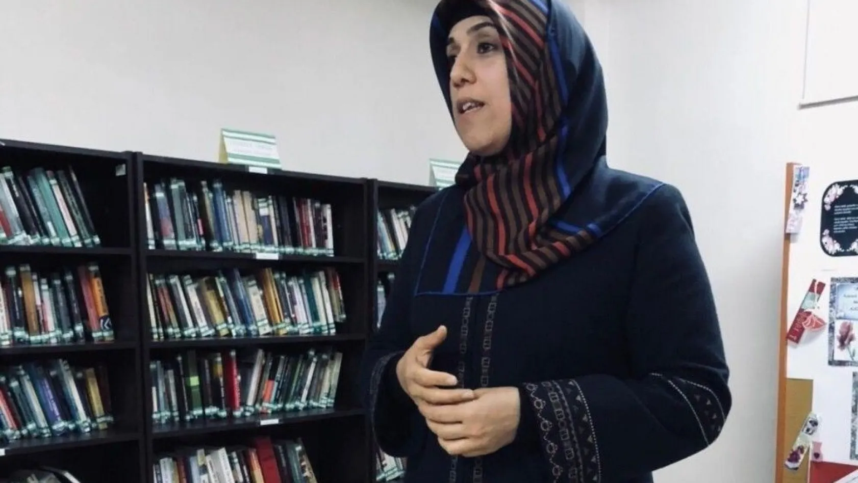 Kütüphanede 'İslam Ahlakı' konulu eğitim
