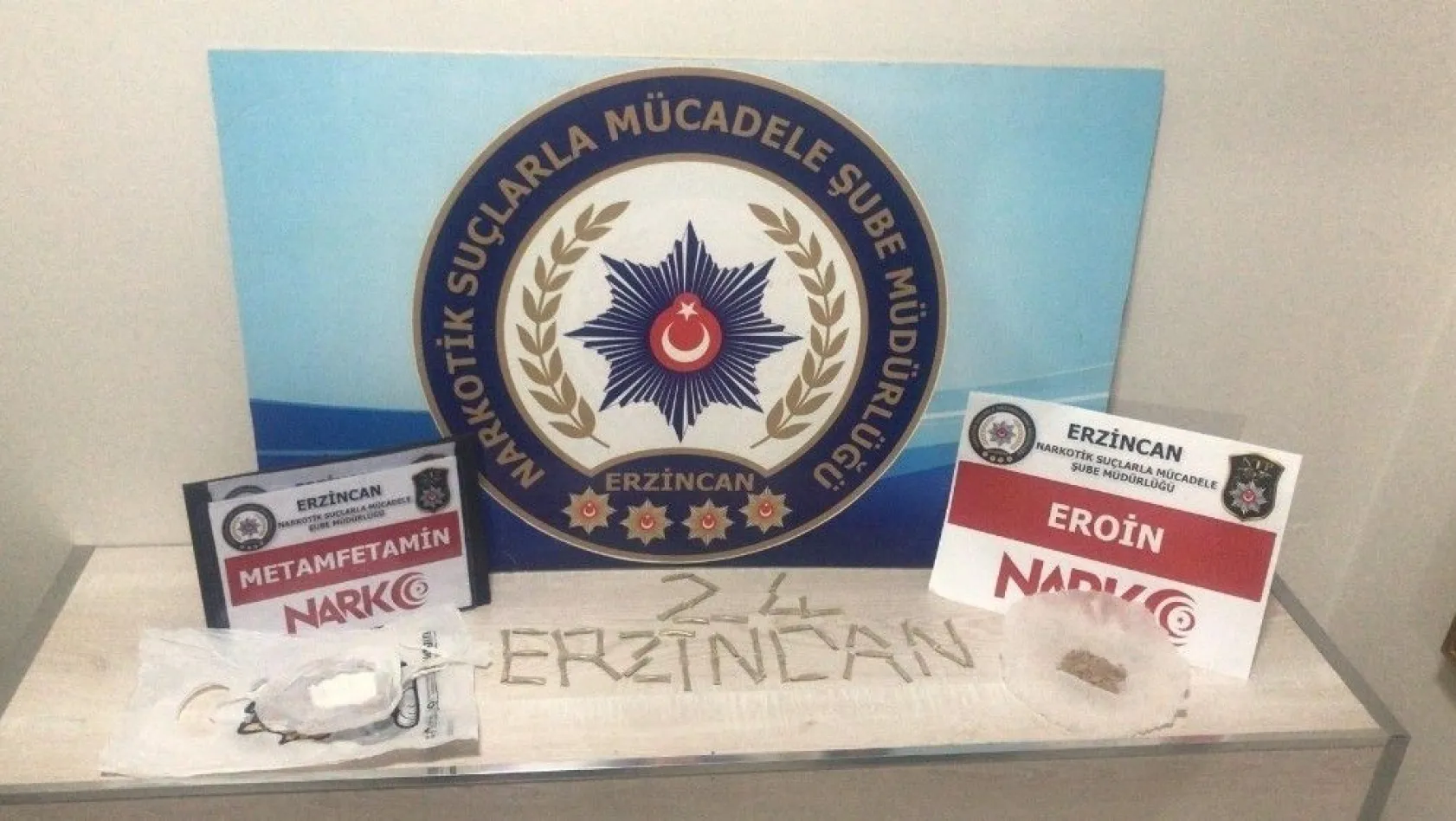 Erzincan'da uyuşturucu operasyonu
