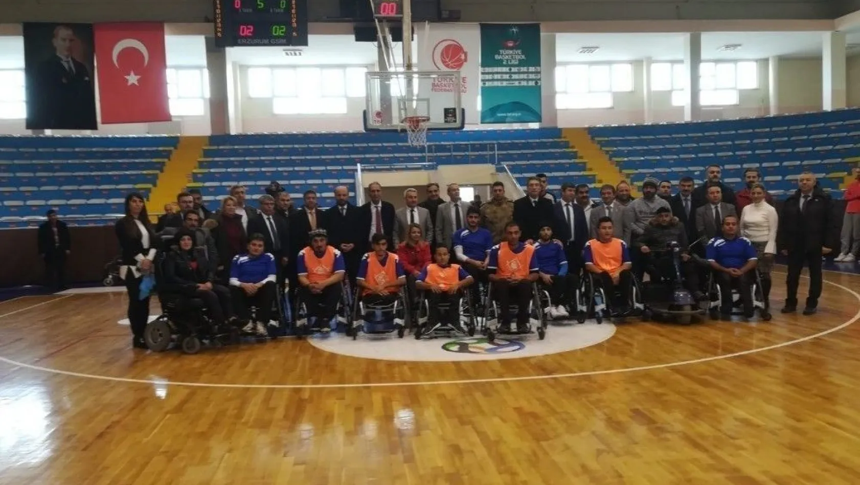 Erzurum'un ilk tekerlekli sandalye Basketbol takımı kuruluyor
