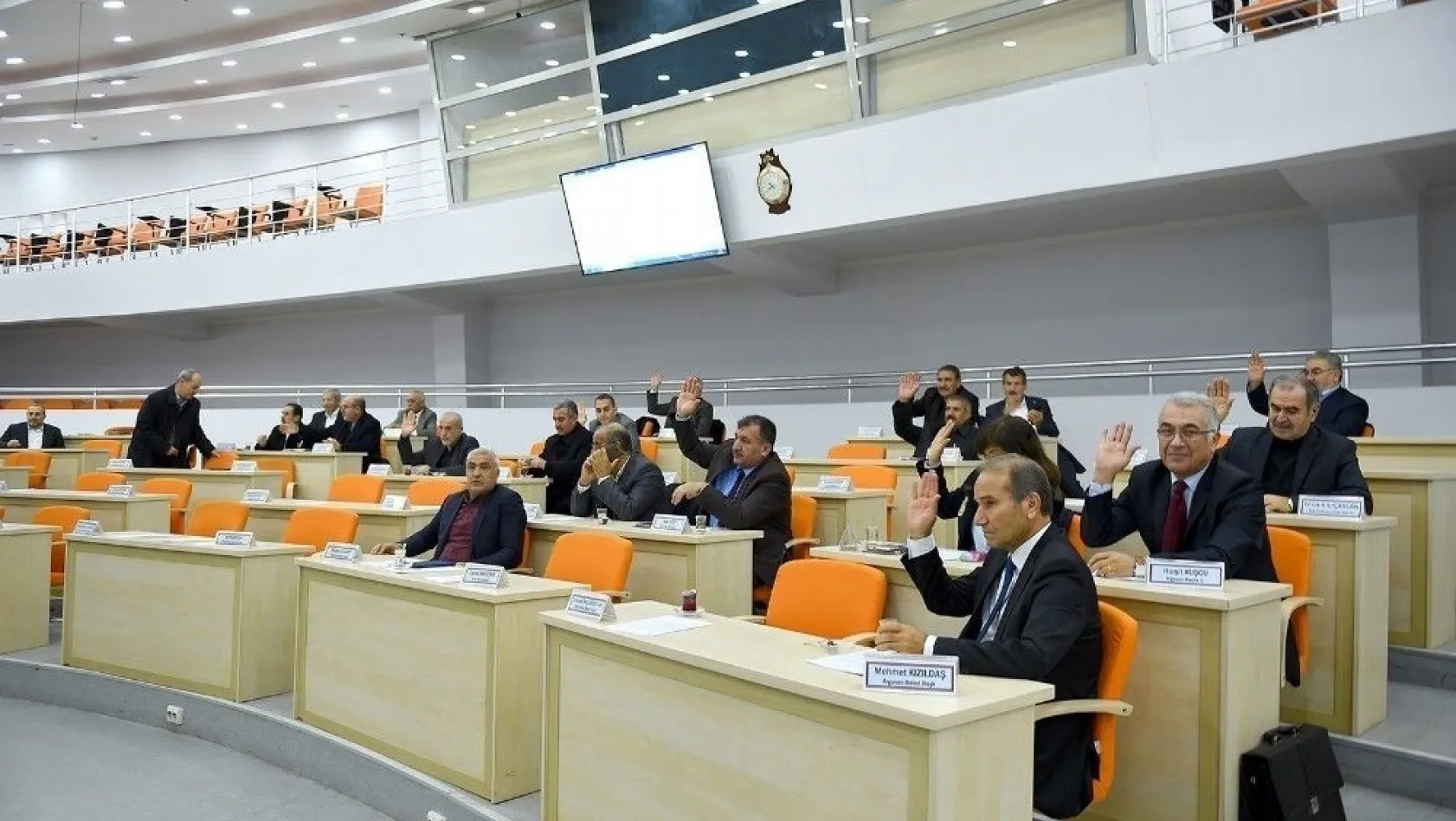 2018 yılının son meclis toplantısı yapıldı
