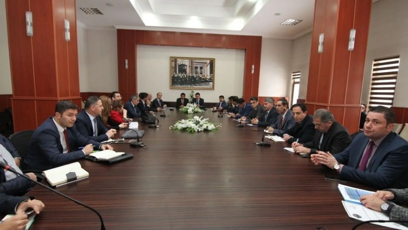 Erzurum'da 'Eğitimde İşbirliği'  toplantısı yapıldı
