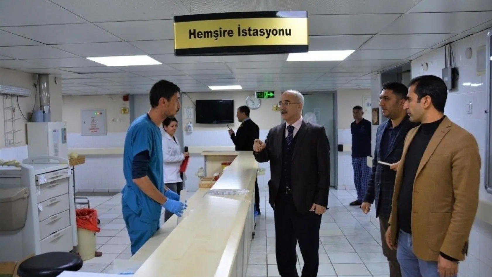 Başhekim Kadiroğlu hastaneleri denetledi
