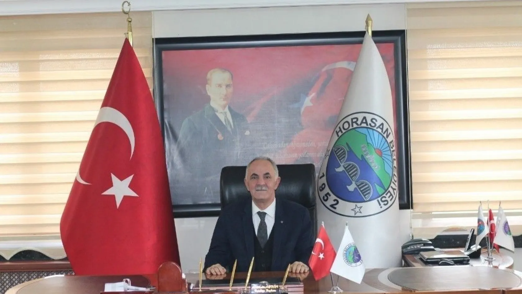 Horasan Belediye Başkanı Aydın'dan yeni yıl mesajı
