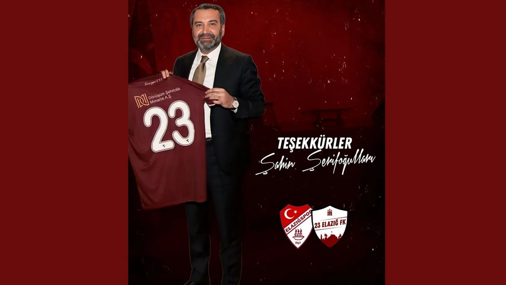 23 Elazığ FK'dan, Elazığspor'a tebrik