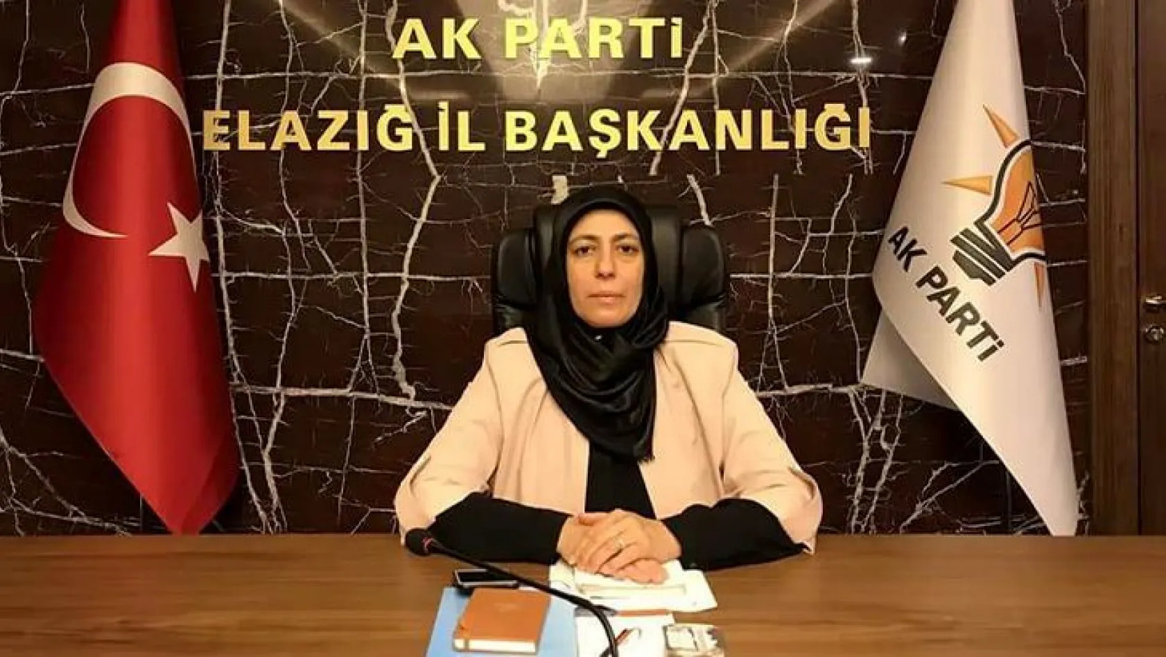 AK Parti Elazığ Kadın Kolları Başkanı istifa etti