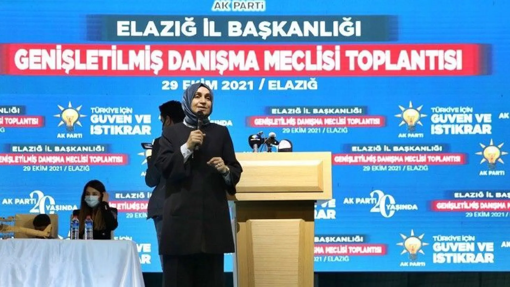 AK Partili Usta, Elazığ'da partililere hitap etti