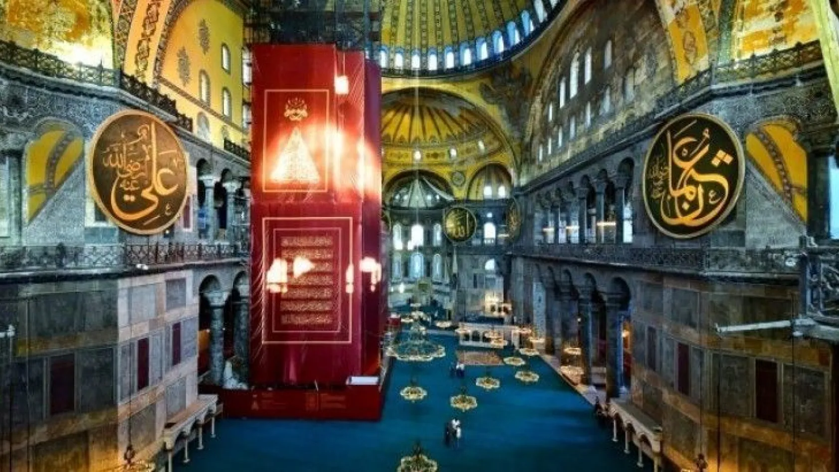 Ayasofya Camii, 86 yıl sonra bugün yeniden ibadete açılıyor