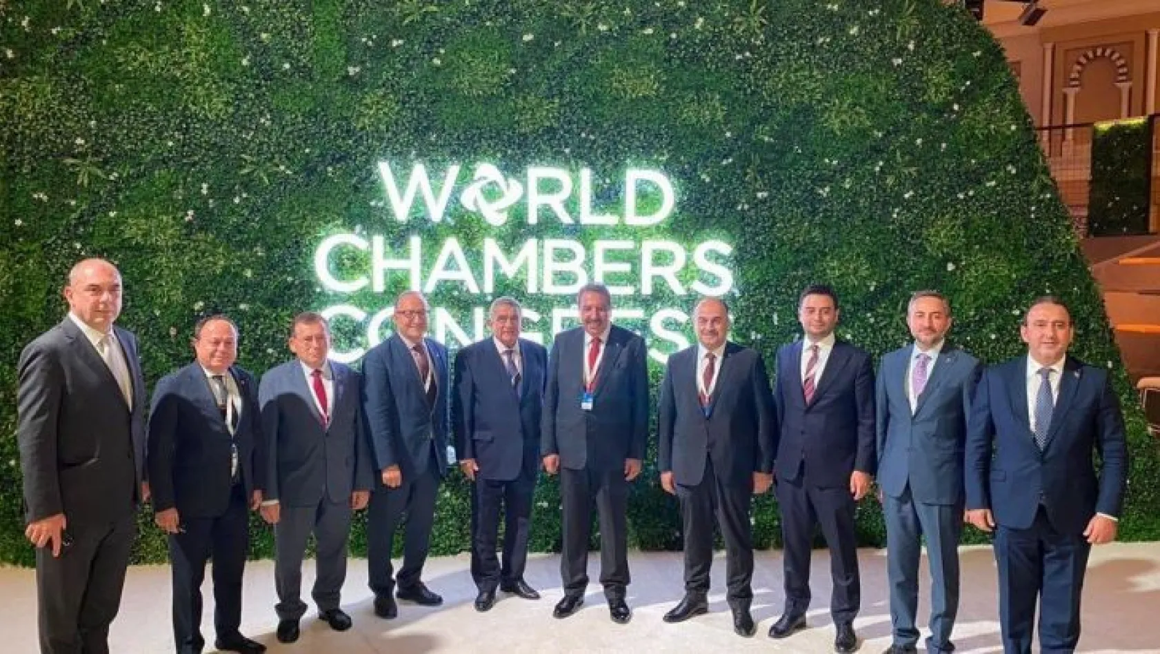Başkan Arslan, 12. Dünya Odalar Kongresinde