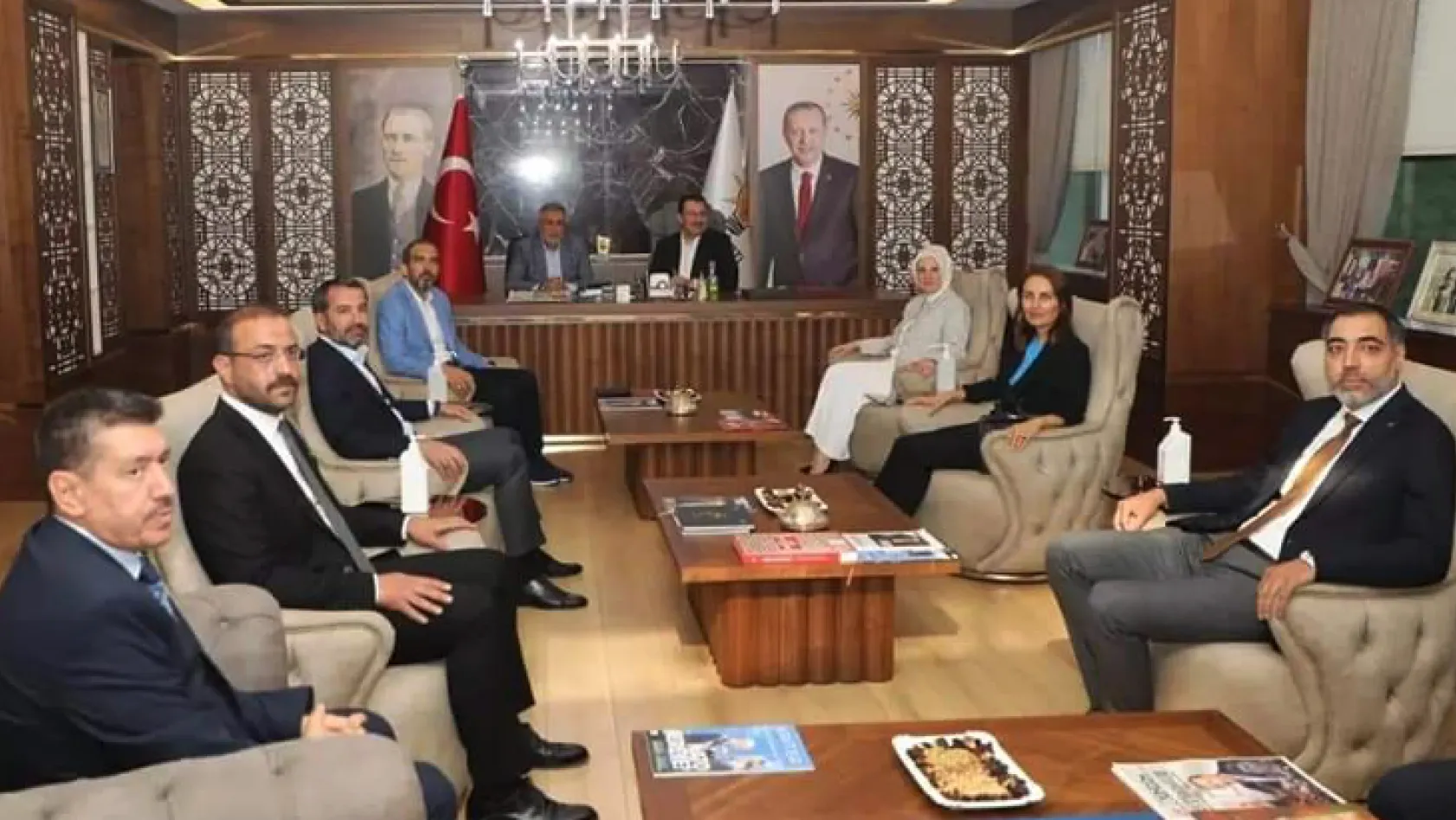 Başkan Yıldırım AK Partili Ali İhsan Yavuz'u ağırladı