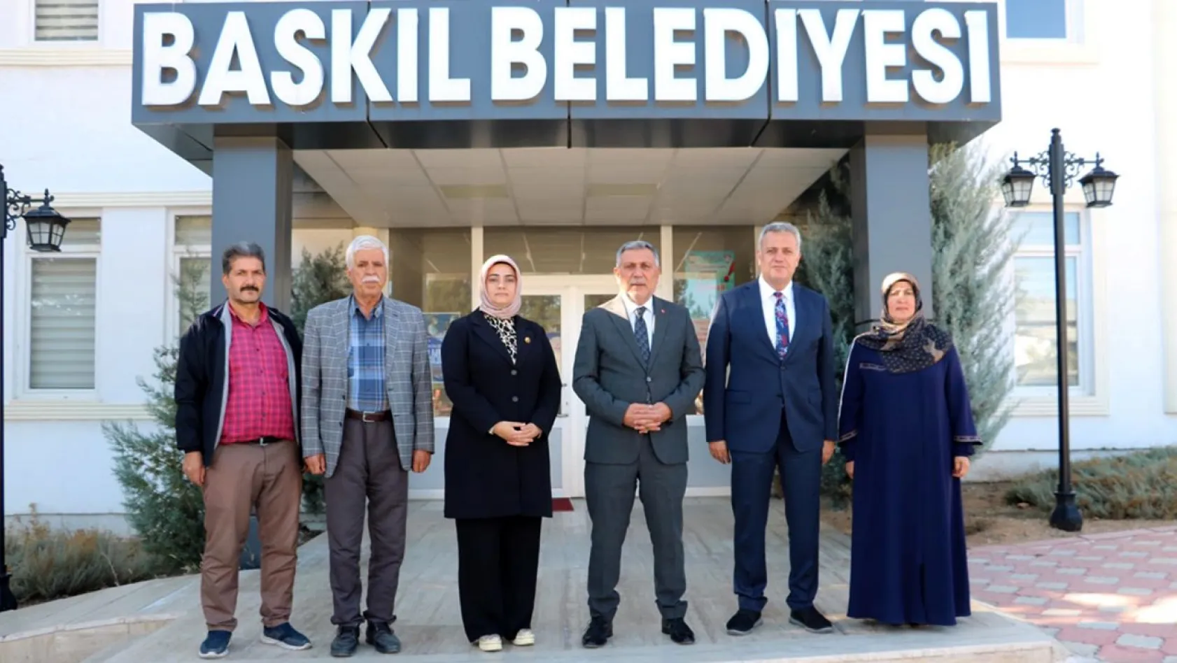 Başkan Yıldırım'dan, Baskil Belediye Başkanı Akmurat'a ziyaret