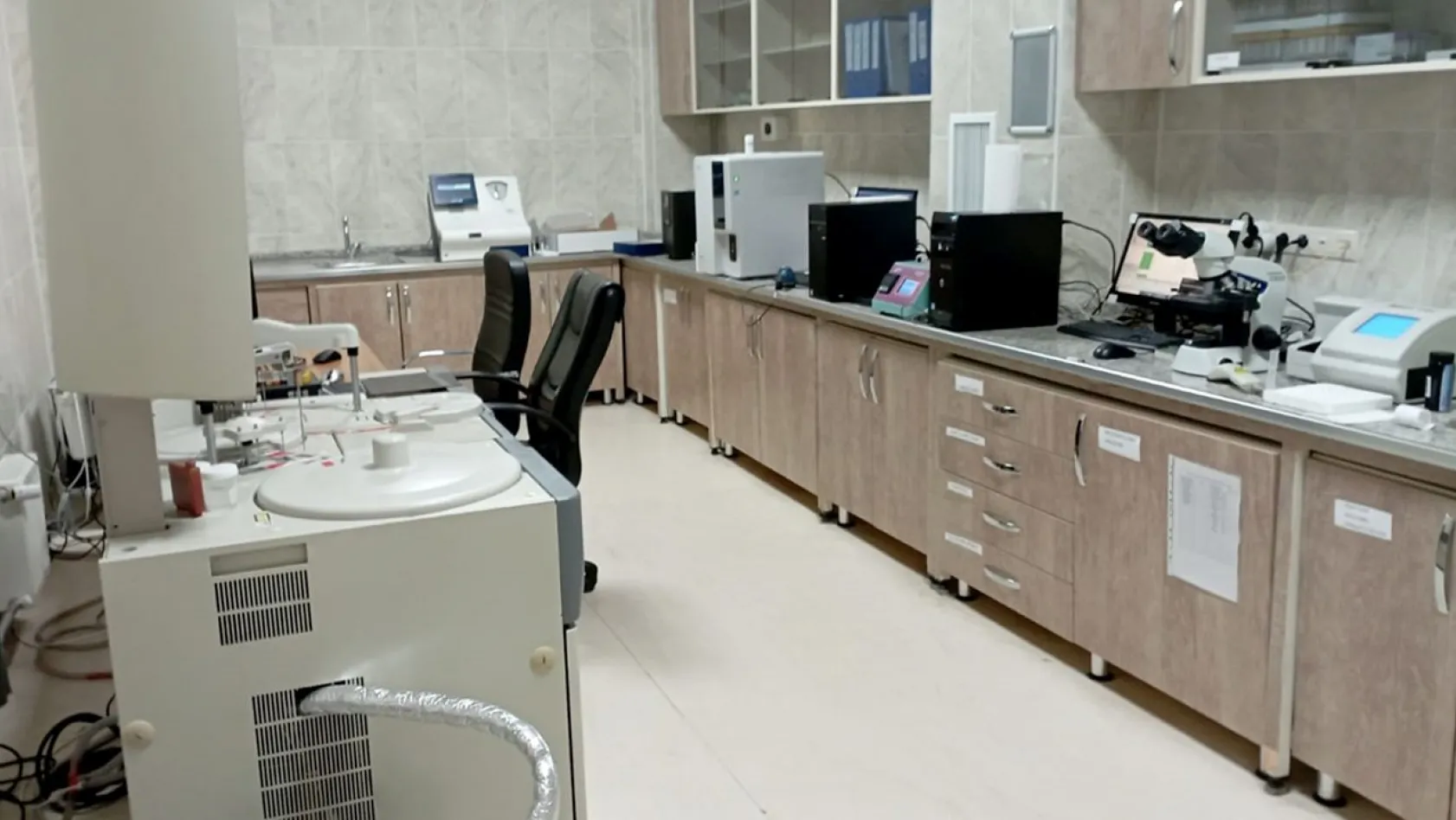 Baskil Devlet Hastanesinde laboratuvar açıldı