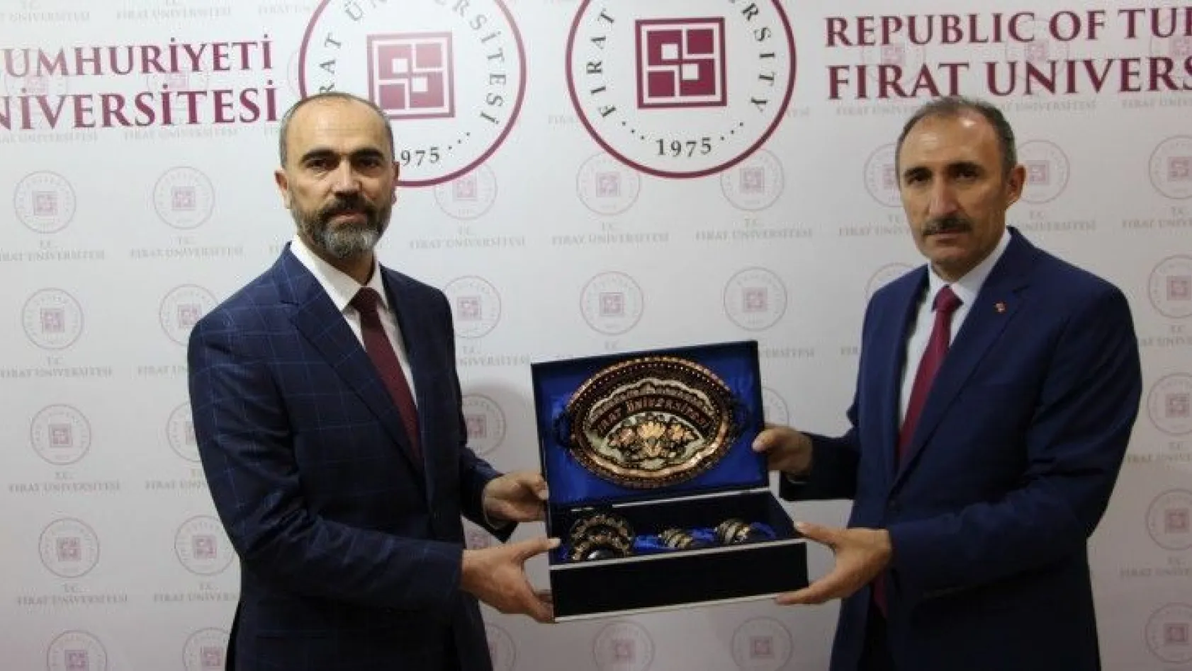 Bayburt Üniversitesi Rektörü Türkmen'den FÜ'ye ziyaret