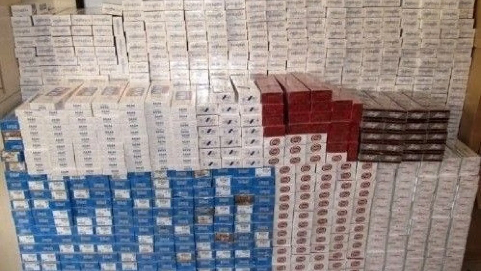2 Bin Paket Kaçak Sigara Ele Geçirildi
