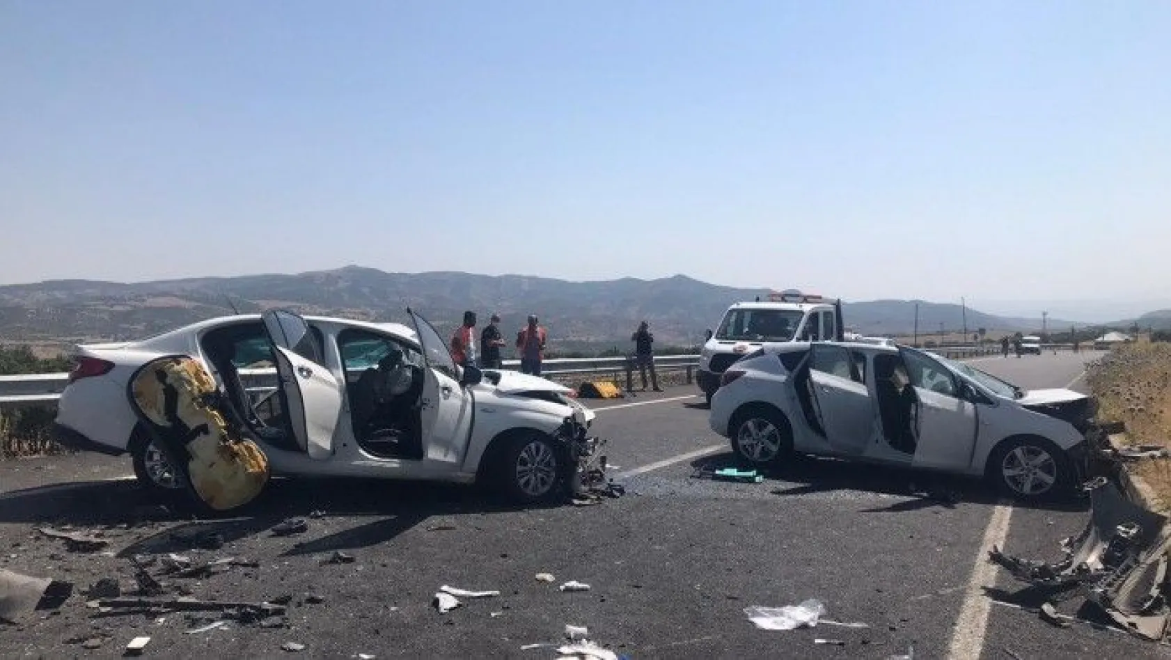 Bingöl'deki kazada 2 kişi hayatını kaybetti