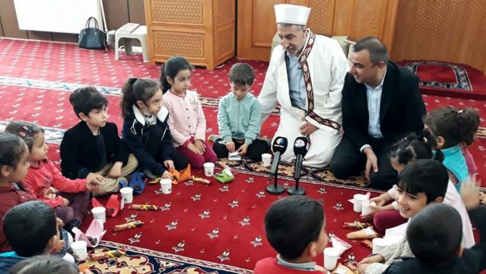Çocuklara ramazan ayı anlatıldı