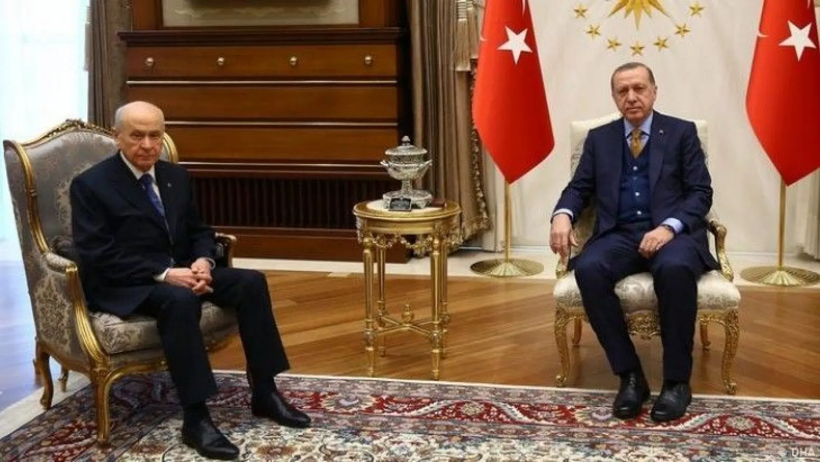 Cumhurbaşkanı Erdoğan MHP lideri Devlet Bahçeli'yi evinde ziyaret edecek