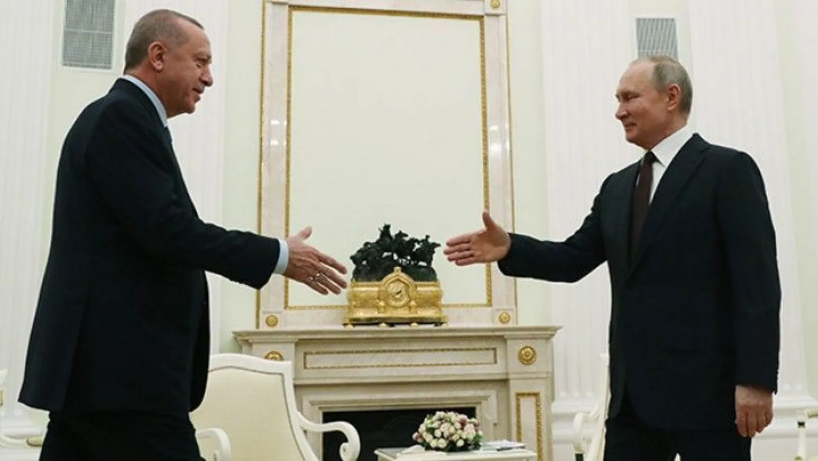 Cumhurbaşkanı Erdoğan ve Putin arasında önemli görüşme