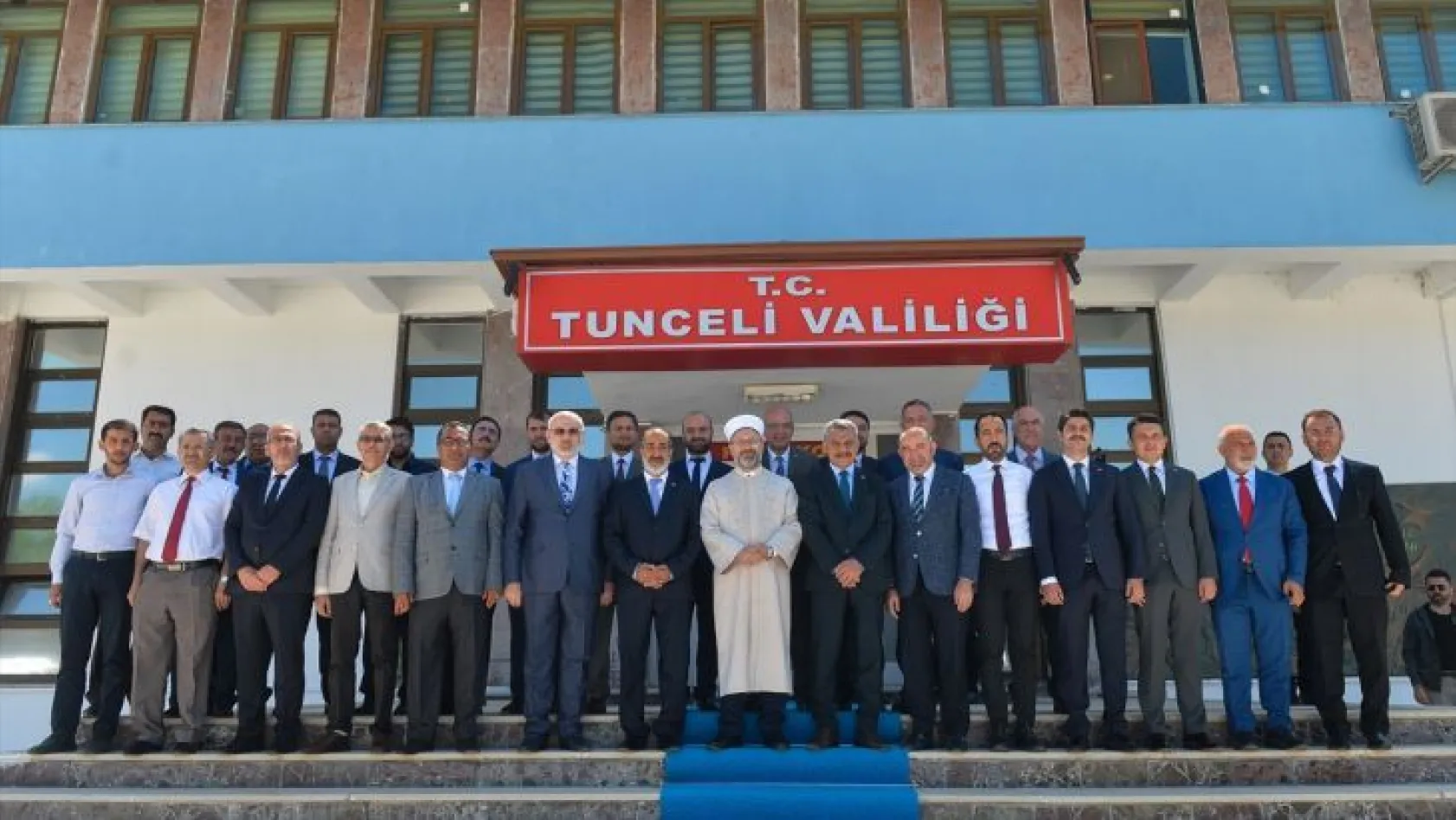 Diyanet İşleri Başkanı Ali Erbaş, Tunceli'de