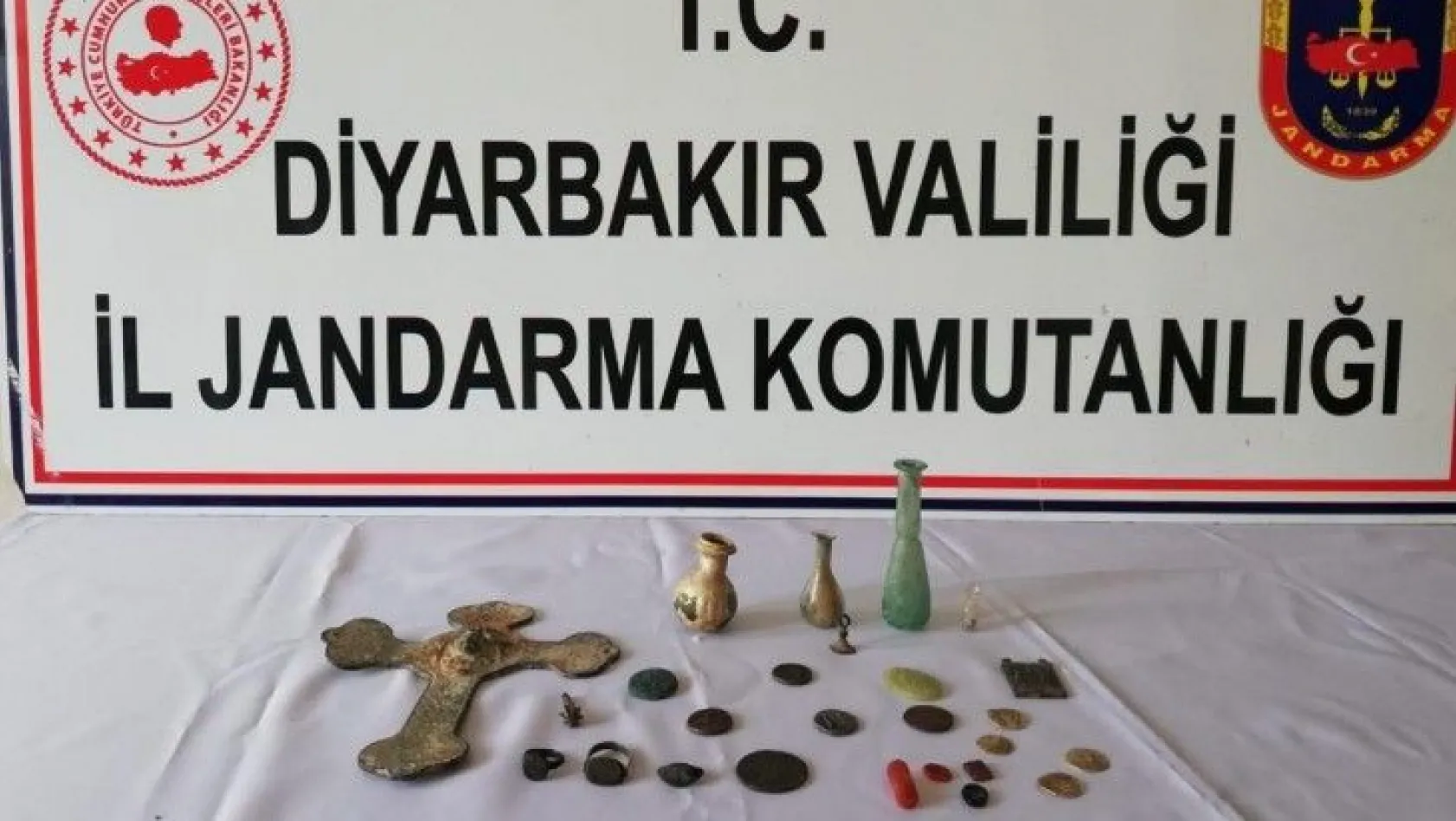 Diyarbakır'da tarihi eser kaçakçılığı operasyonu