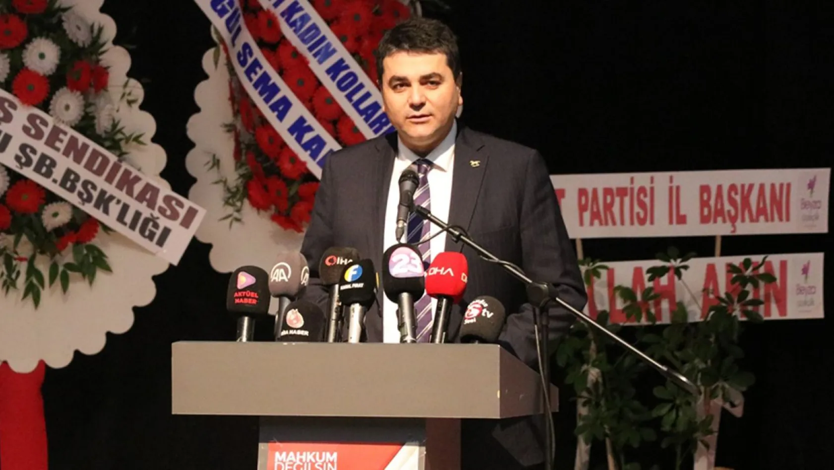 DP Genel Başkanı Uysal Elazığ'da