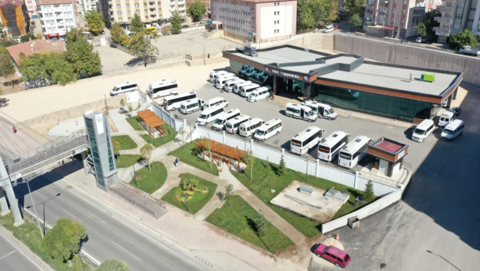 Elazığ Belediyesi Mini Terminal Binası tamamlandı